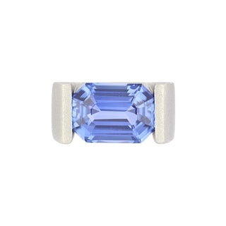 Tenenbaum GIA Ceylon Sapphire Channel-Set Ring