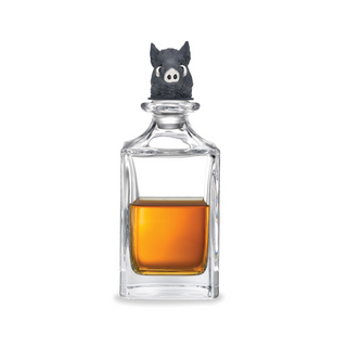 Deakin & Francis Oxidized Boar Head Decanter