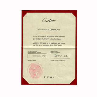 Estate Cartier 18K Gold Diamond Heart Pendant Necklace