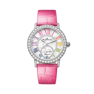 Blancpain 18K White Gold Ladybird Colors Watch with Interchangeable Straps