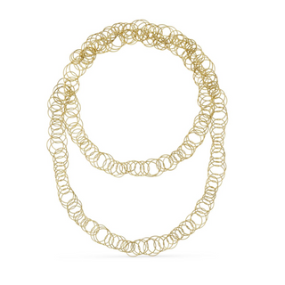 Buccellati Hawaii Yellow Gold Tiny Circle Sautoir Necklace