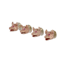 Load image into Gallery viewer, Deakin &amp; Francis Sterling Silver Pig Studs
