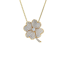 Load image into Gallery viewer, Estate Van Cleef &amp; Arpels 18K Rose Gold Cosmos Diamond Necklace/Brooch
