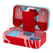 Load image into Gallery viewer, WOLF X Bea Bongiasca Medium Jewelry Box Pink, Red &amp; Blue

