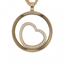 Load image into Gallery viewer, Estate Chopard 18K Gold &#39;Happy Diamonds&#39; Heart Necklace
