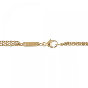 Estate Chopard 18K Gold 'Happy Diamonds' Heart Necklace