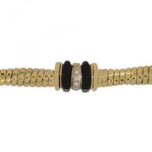 Load image into Gallery viewer, Vintage 1990s 18K Italian Gold Twisted Tubogas Bracelet

