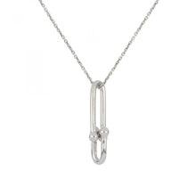 Load image into Gallery viewer, Tiffany &amp; Co. Sterling Silver Pendant Necklace
