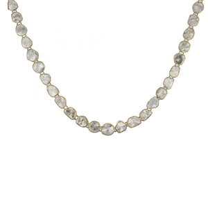 Maharaja 18K Gold Bezel-Set Rose-Cut Diamond Necklace