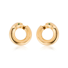 Load image into Gallery viewer, Vintage Cartier 18K Gold Cougar Earrings
