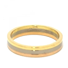 Load image into Gallery viewer, Estate Cartier 18K Gold Tri-Color Band
