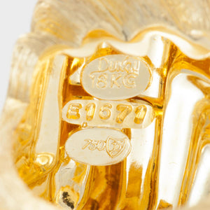 Estate Henry Dunay 18K Gold Ring