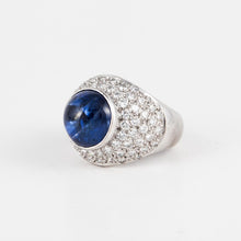 Load image into Gallery viewer, Estate Boodles Sapphire and Diamond Ring
