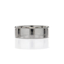 Load image into Gallery viewer, Damiani 18K White Gold Polished Wedding Band with Diamonds
