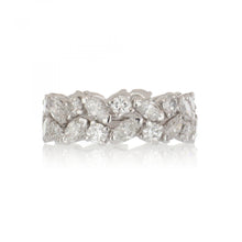 Load image into Gallery viewer, Vintage Tiffany &amp; Co. 1970s Diamond Platinum Eternity Band
