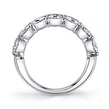Load image into Gallery viewer, Round Diamond 1.62 Carat Buttercup Platinum Half Band
