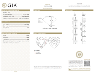 Tenenbaum Workshop GIA 1.88 Carat Heart Shape Diamond Solitaire Engagement Ring