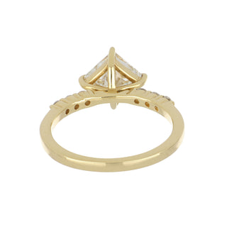 Tenenbaum Workshop GIA 1.21 Carat Princess Cut Diamond Engagement Ring