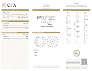 Art Deco GIA 1.11 Carat Round Cut Diamond Vintage Style Engagement Ring