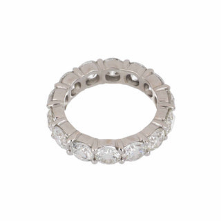 Vintage 1970 18K White Diamond Eternity Band