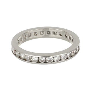 Estate Platinum Diamond Eternity Band