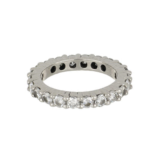Art Deco Platinum Diamond Eternity Band