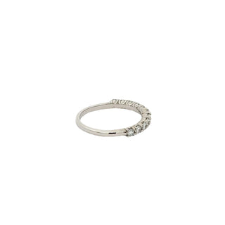 Platinum Diamond Half Band
