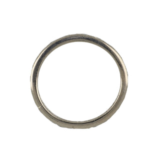 Art Deco Platinum Single-Cut Diamond Eternity Band