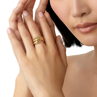 Temple St. Clair 18K Gold Diamond Delphi Serpent Ring