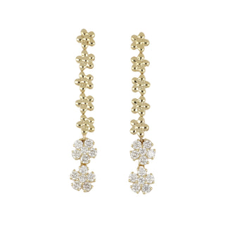 Tenenbaum Workshop 18K Diamond Cluster Drop Earrings