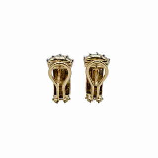 Vintage Tiffany & Co. 18K Gold Atlas Diamond Earrings