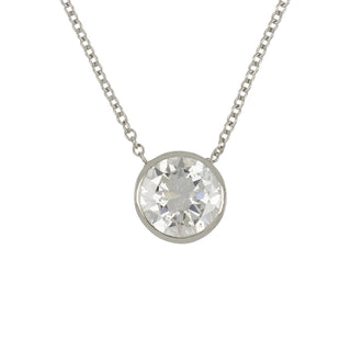 Tenenbaum Workshop Platinum Diamond Pendant