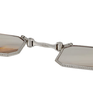 Art Deco Tiffany & Co. Platinum Lorgnette Spectacle Drop Pendant