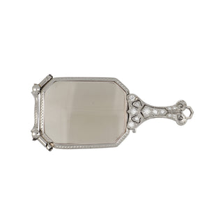 Art Deco Tiffany & Co. Platinum Lorgnette Spectacle Drop Pendant