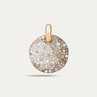 Pomellato 18K Rose Gold Sabbia Diamond Pendant