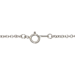 Platinum Old European-Cut Diamond Pendant Necklace