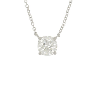 Platinum 1.02ct Diamond Necklace