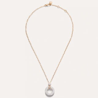 Pomellato 18K Rose Gold Iconica Diamond Necklace