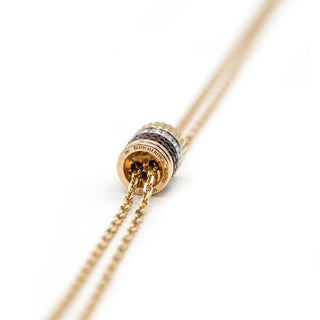 Estate Boucheron 18K Gold Quatre Classique Lariat Necklace with Diamonds