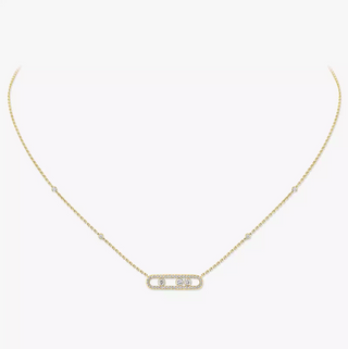 Messika Baby Move 18K Diamond Pendant Necklace