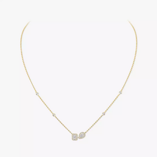 Messika My Twin Toi & Moi Diamond Pendant Necklace