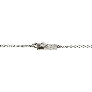Art Deco Platinum Openwork Diamond & Synthetic Sapphire Necklace