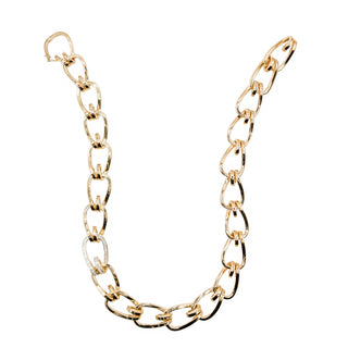 Seaman Schepps 22K Gold Daytona Necklace with Diamond Links