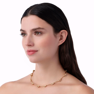 Temple St. Clair 18K Gold Small Orsina Necklace with Diamonds