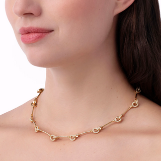 Temple St. Clair 18K Gold Small Orsina Necklace with Diamonds