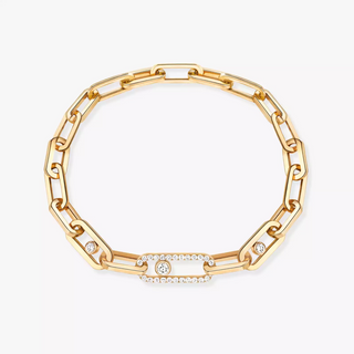 Messika 18K Gold Move Link Diamond Bracelet