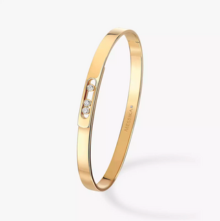 Messika 18K Gold Move Noa Diamond Bangle