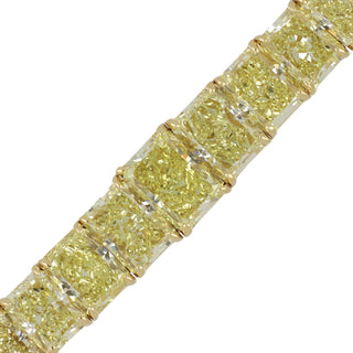 Tenenbaum Workshop 18K Gold Diamonds Line Bracelet