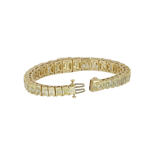 Tenenbaum Workshop 18K Gold Diamonds Line Bracelet