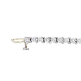 Estate Tiffany & Co. Platinum Victoria Diamond Line Bracelet